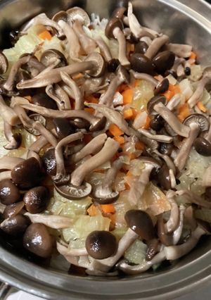 1歳半〜大人 ステンレス鍋で炊き込みご飯-レシピのメイン写真