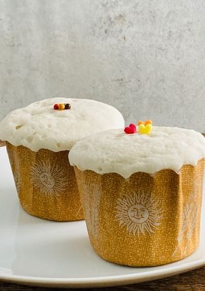 材料２つ☆レンジでできる簡単蒸しパン-レシピのメイン写真