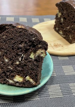 バナナ消費5歳児考案♫チョコバナナケーキ-レシピのメイン写真