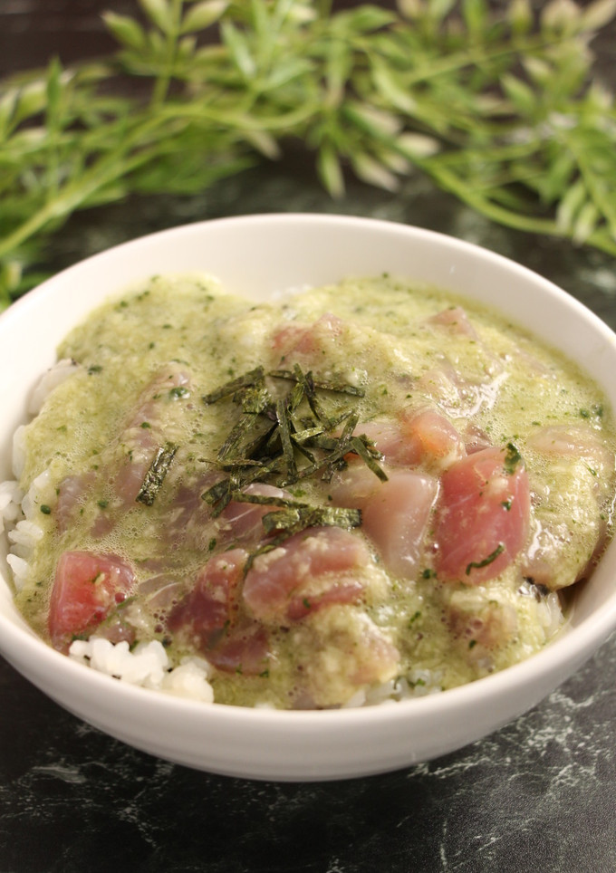 簡単！抹茶 山かけ丼☆とろろまぐろ丼-レシピのメイン写真