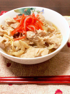 きのこたっぷり豚丼-レシピのメイン写真