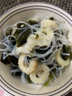 春雨の酢の物-レシピのメイン写真