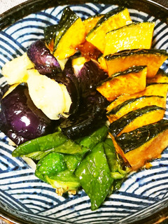 揚げ野菜の甘酢漬け-レシピのメイン写真
