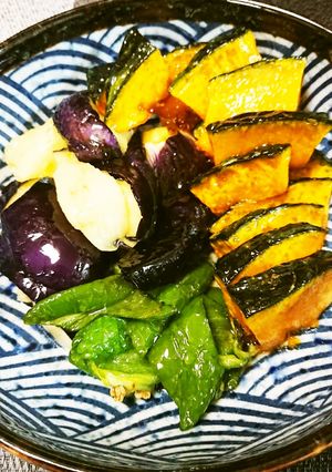 揚げ野菜の甘酢漬け-レシピのメイン写真