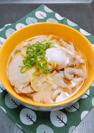 肉うどん（市販だし活用）-レシピのメイン写真