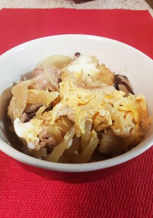 困った時は「親子丼!」-レシピのメイン写真