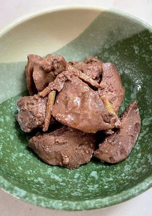 下処理なし☆鶏レバーのオイスターソース煮-レシピのメイン写真