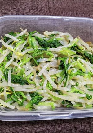 もやしと葉大根のナムル-レシピのメイン写真