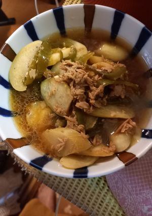 真菰とピーマン、ツナの炒め物-レシピのメイン写真