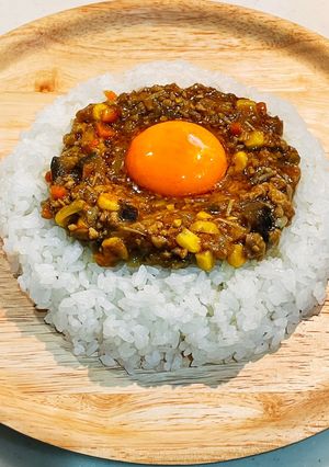 冷蔵庫の残り野菜でキーマカレー-レシピのメイン写真