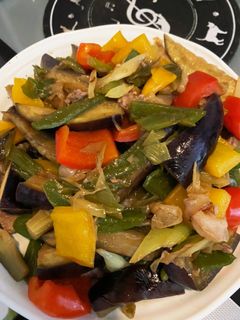 なすと豚肉の甘酢炒め-レシピのメイン写真