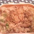 なんちゃって(´Д`)ネギ塩カルビ丼