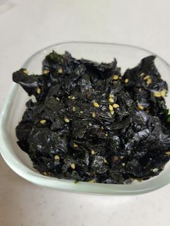 海苔の韓国風和え物-レシピのメイン写真