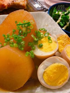 大根だけ*° 大根、卵の煮物♪-レシピのメイン写真