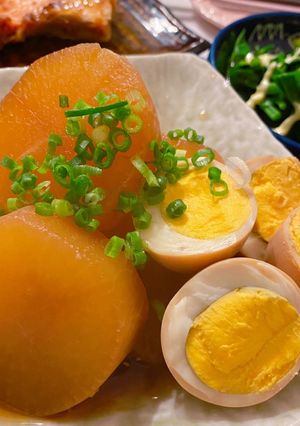 大根だけ*° 大根、卵の煮物♪-レシピのメイン写真