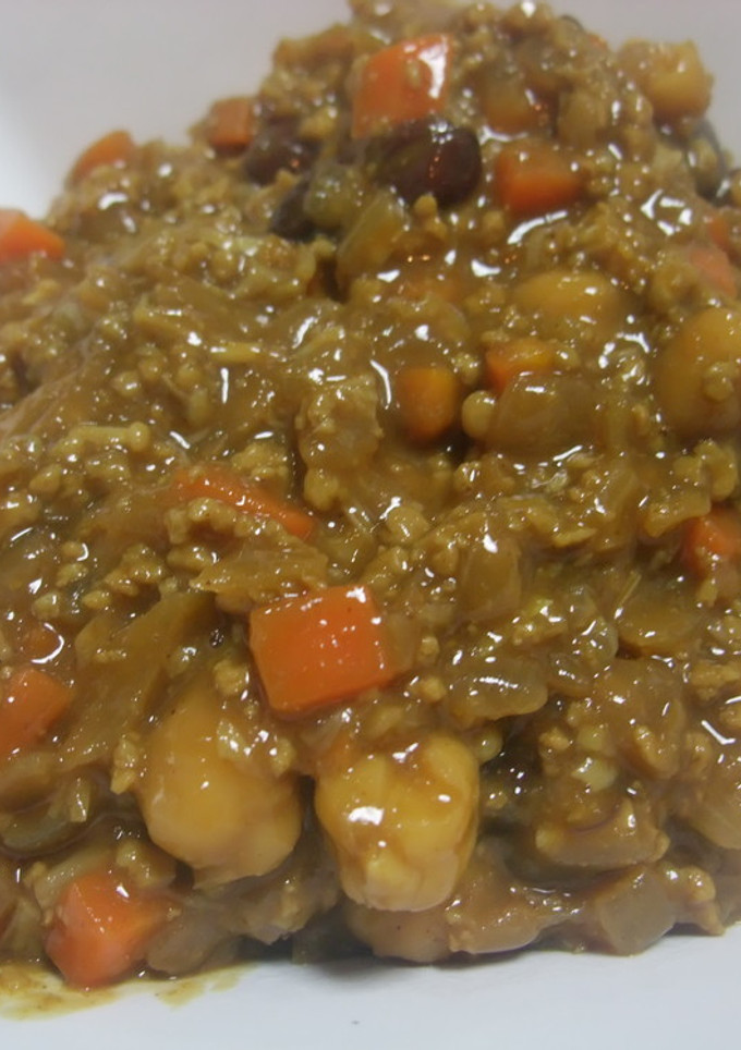簡単　豆のキーマカレー-レシピのメイン写真