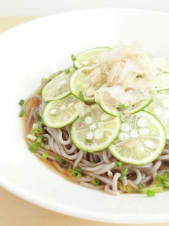 蕎麦/すだち/鰹節/ごま油-レシピのメイン写真