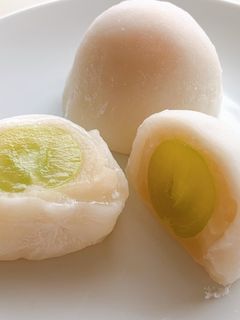 シャインマスカット大福-レシピのメイン写真