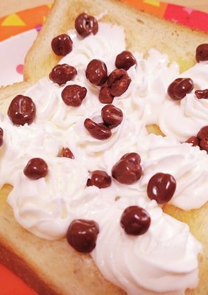 麦チョコホイップパン-レシピのメイン写真