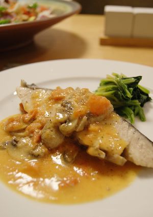 鰆のワイン蒸し✿トマッシュルームソース-レシピのメイン写真