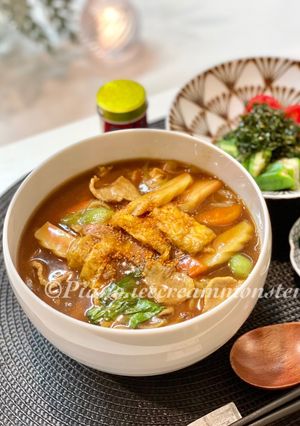 お蕎麦屋さん風カレーうどん-レシピのメイン写真