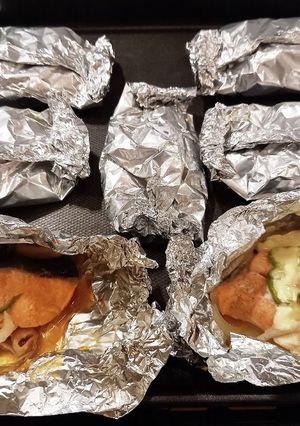 鮭のホイル焼き～ホットプレートで～-レシピのメイン写真