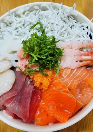 【ランチ】簡単お好みしらす丼-レシピのメイン写真