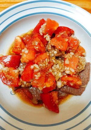 牛肉のサルサ和え-レシピのメイン写真