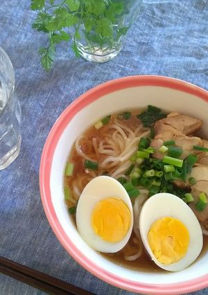 圧力鍋で◎鶏ガラ ラーメンスープ-レシピのメイン写真