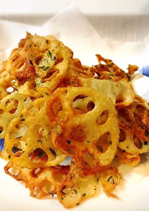 レンコンチップスのり塩味-レシピのメイン写真