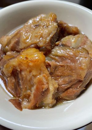 豚軟骨(パイカ)の甘辛煮-レシピのメイン写真