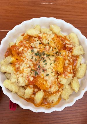 ニョッキを食べたことのない私のニョッキ-レシピのメイン写真
