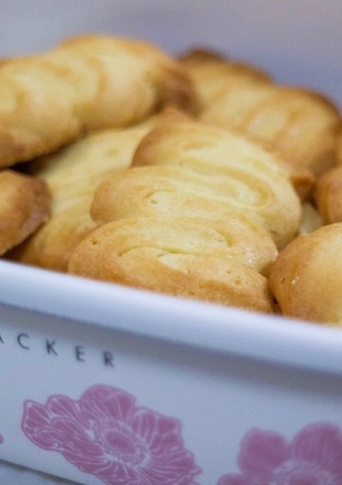 バター無し！簡単絞り出しクッキー-レシピのメイン写真