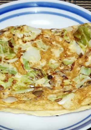 HASAMOCCAでキャベツの卵焼き-レシピのメイン写真