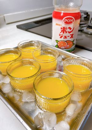 ポンジュースゼリー-レシピのメイン写真