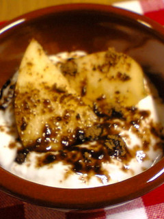 朝食♫黒糖りんごヨーグルト♪-レシピのメイン写真