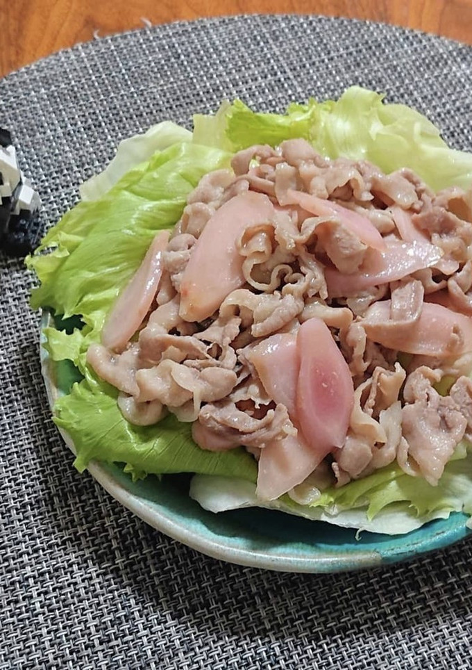 簡単！豚肉と岩下の新生姜焼き-レシピのメイン写真