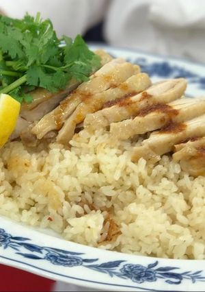 無添加焼肉の生だれでタイ風チキンライス-レシピのメイン写真