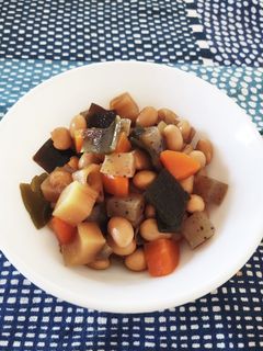 わが家のふっくらやわらか五目豆-レシピのメイン写真