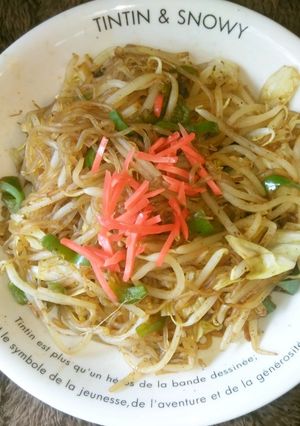 満腹！シラタキ焼きそば-レシピのメイン写真