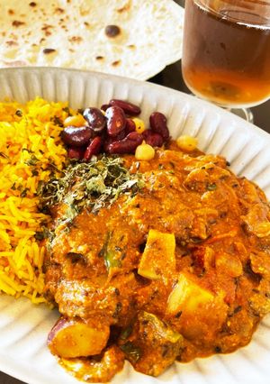 さつま芋海老しめじピーマンスパイスカレー-レシピのメイン写真