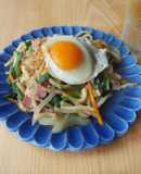 ゆでうどんで、簡単美味しい♪焼うどん