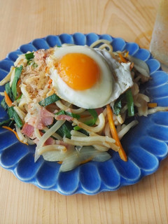 ゆでうどんで、簡単美味しい♪焼うどん-レシピのメイン写真