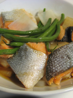 生鮭と大根おろしの蒸し物-レシピのメイン写真
