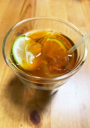 アイスグリーンレモンティー（青檸茶）-レシピのメイン写真