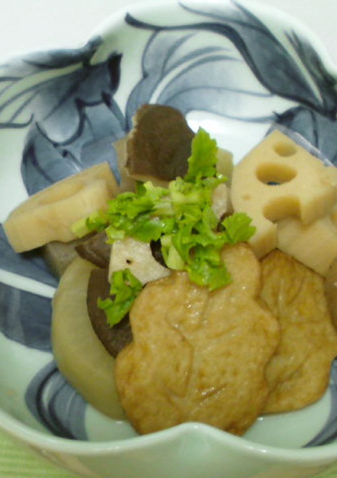 野菜とさつまあげの煮物-レシピのメイン写真