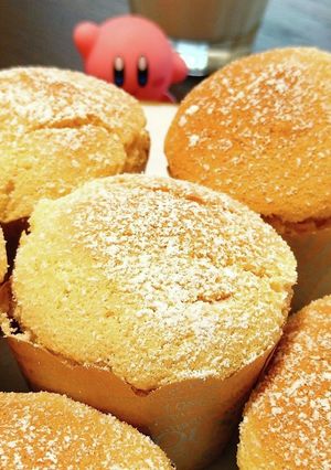 バター・BP無し☆シフォンカップケーキ-レシピのメイン写真