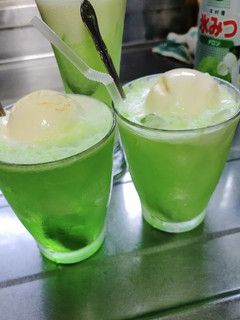 ☆子供大好き!お家でクリームソーダ☆-レシピのメイン写真