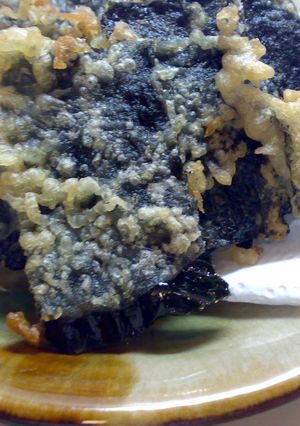 おつまみに！わさび風味の海苔の天ぷら-レシピのメイン写真