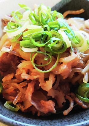 糸こんたっぷり☆牛丼の具-レシピのメイン写真